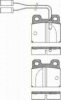 TRISCAN 8110 12008 Brake Pad Set, disc brake